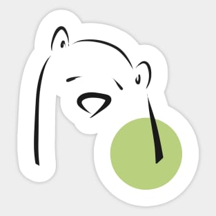 cute bear Sticker